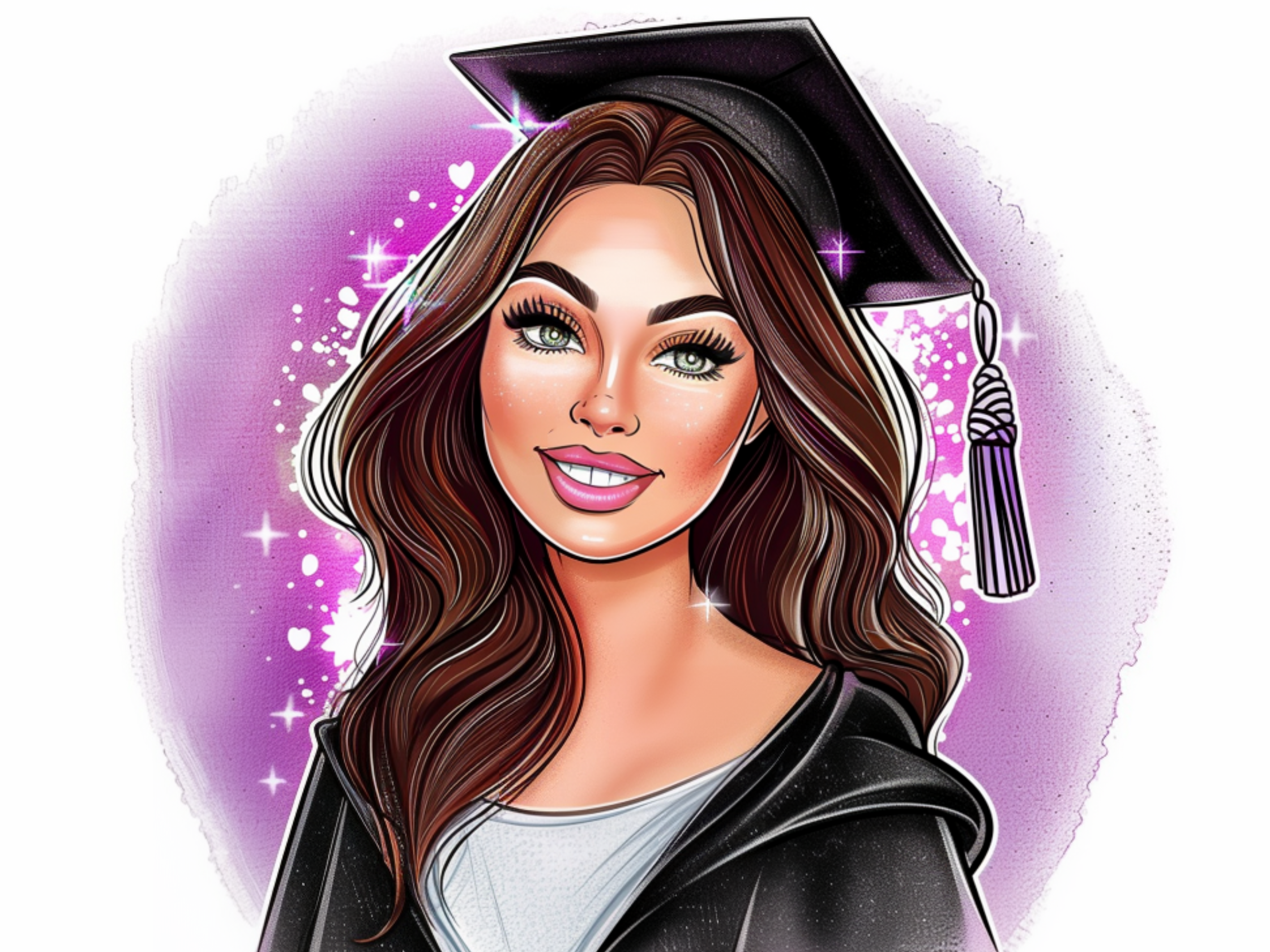 Example of Custom Cartoon Portrait Design