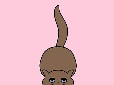 Cat animals animation anime brown cat cats graphic design motion graphics pets
