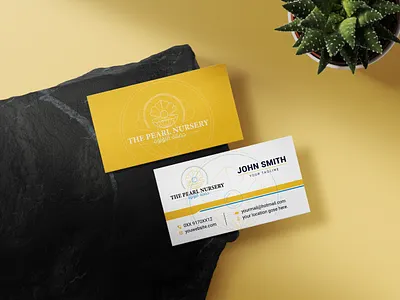 Launch Modern Business Card branding business card graphic design logo