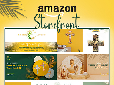 ::: Amazon Storefront Design ::: a amazon amazon listing amazon store amazon store front design amazon storefront brand branding design ebc ecommercedesign graphic design graphics storefront ui