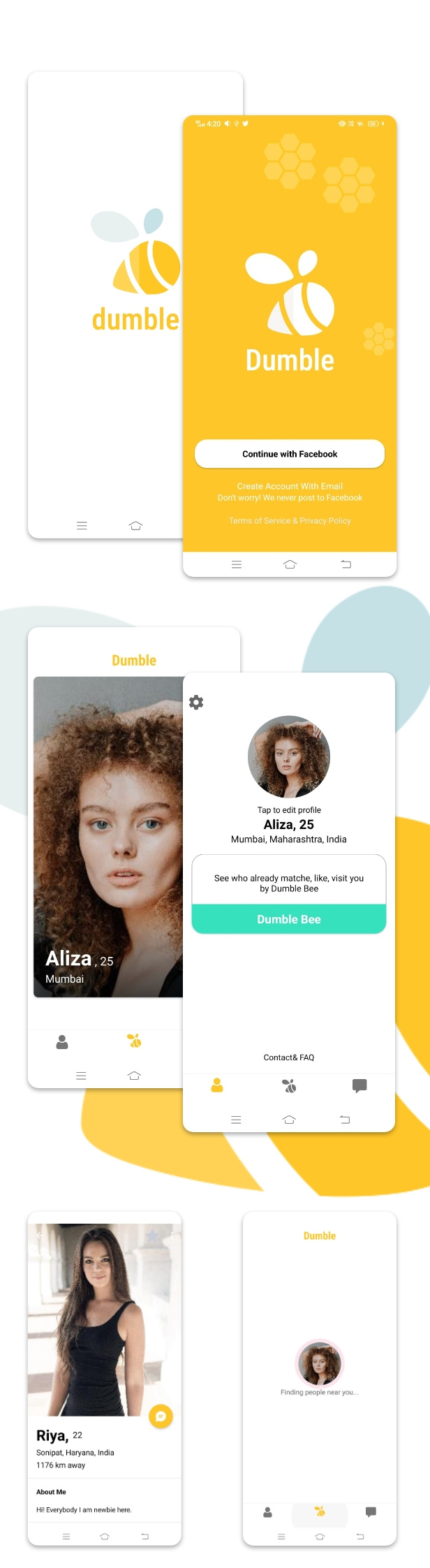 Dumble - Dating App UI/UX by Mobodevelopers on Dribbble