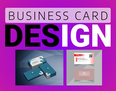 BUSINESS CARD DESIGN branding graphic design motion graphics simple business card