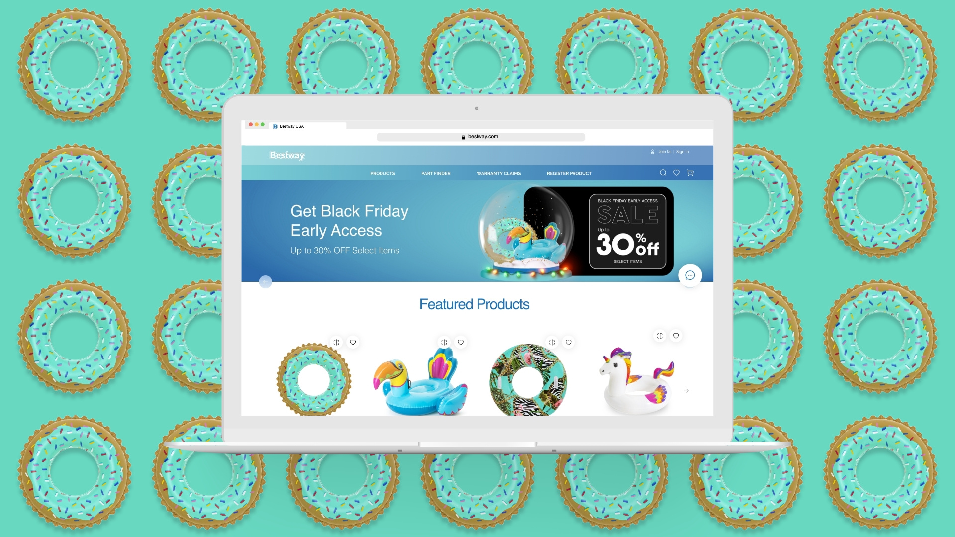 Black Friday Campaign - Bestway black friday marketing motion graphics