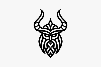 Viking logo design branding design graphic design legacy logo vector