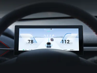 HMI concept design branding car design driving graphic design hmi illustration logo ui ux