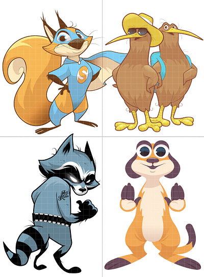 Character design (vector work) cartoon cartoon illustration character design illustration vector work