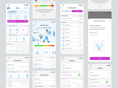 DZS App UI product design ux ui designing web design