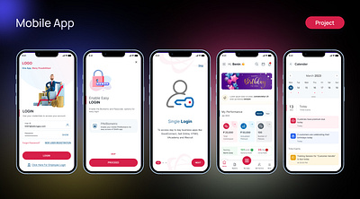 Mobile App app branding design ux