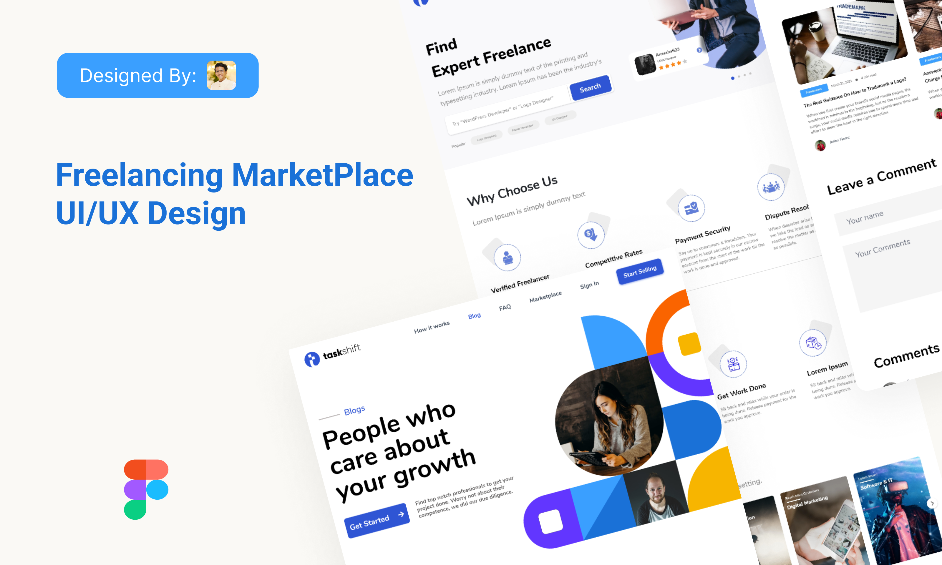 Freelancing Marketplace UI UX