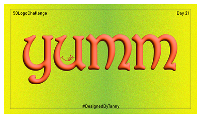 Yumm branding graphic design logo