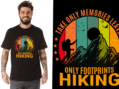 HIKING TYPOGRAPHY T-SHIRT DESIGN graphic design holiday travel label collection lettering phrases quotes design sentence tourism traveling traveler trip typography design world travel