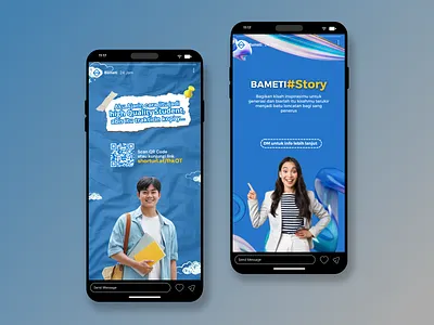 Insta Story Design @bameti.id branding canva figma graphic design instastory minimalistdesign simpledesign socialmedia socialmediadesigner