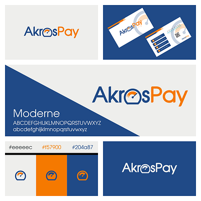 AkrosPay Logo Design branding graphic design logo
