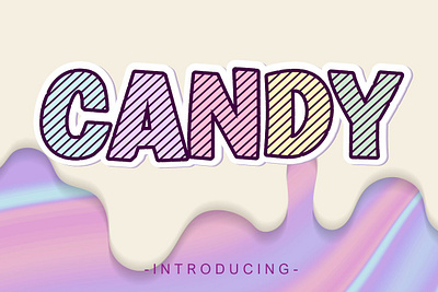 Candy Fonts unique fonts