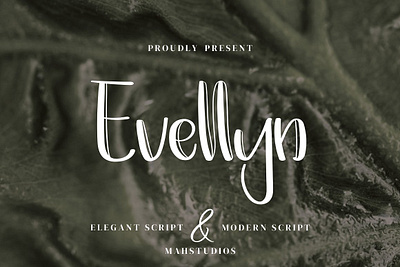Evellyn Fonts uppercase