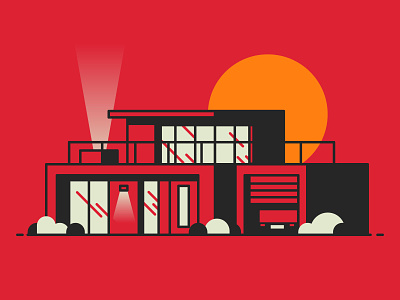 Sunday Home branding design graphic design icon illustration line minimal retro simple ui