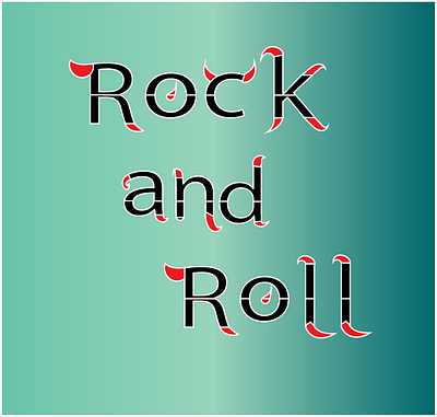 Rock and Roll design graphic design illustration typography