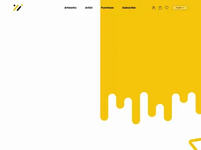 Paint Artist Website - Animation 2d animation animation artist animation creative design graphic design landing page animation landing pagre latest animation motion graphics paint artisit animation paint artist website paint website ui ux website animation website design