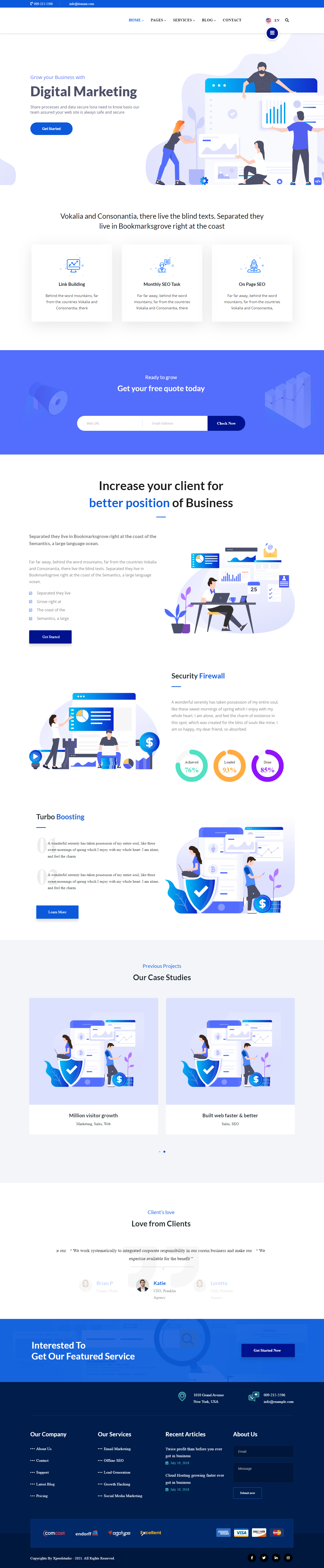 Digital Marketing Agency Website web analytics