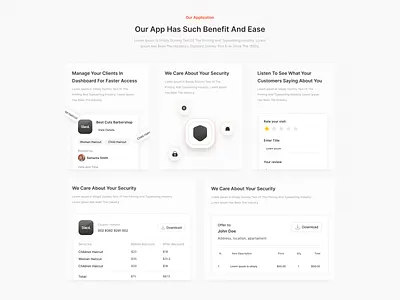 Staat Application section 3d animation application box design branding card design components design system graphic design landing page light mode logo motion graphics section ui ui design uiux ux visual design webpage