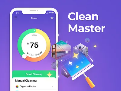 Clean Master clean ios 18 iphone 16 management organize storage vpn