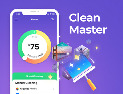 Clean Master clean ios 18 iphone 16 management organize storage vpn