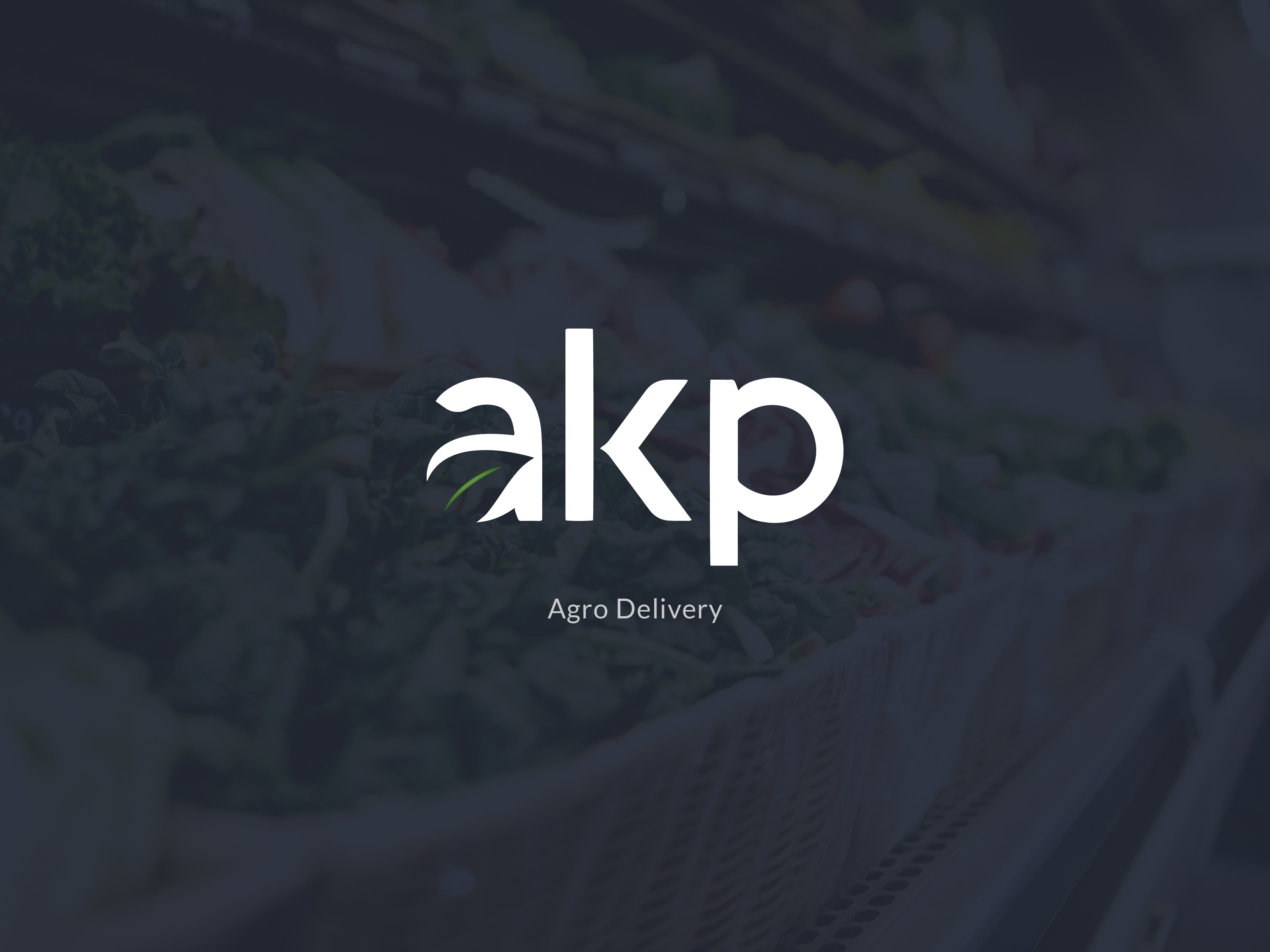 Logo Design for AKP Agro Delivery branding design graphic design illustration logo minimal ui userinterface