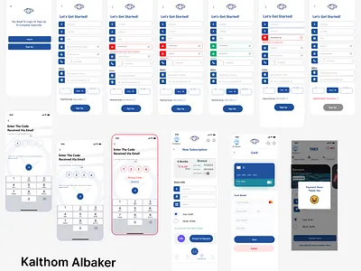 sign up screen 3d animation branding graphic design logo motion graphics screen sign in signup ui uiux ux
