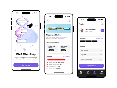 Doctor Appointment App animation branding design doctor appointment app health health app health appointment app health checkup app product design ui uiux web design website design