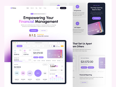 Saas Website Homepage business company design ecommerce homepage landing page management project management saas saas design saas landing page saas product saas website ui ux web web app web design website website for saas