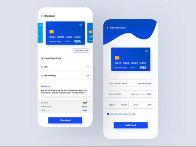 Checkout Screen #DailyUI 002/100 branding checkout screen design interaction design mobile app design product design ui uimockups uiux userexperience userinterface userinterfacedesign ux visual design