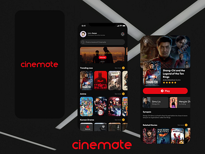 #Exploration--Movie App designinspiration exploredesign movieapp ui ux