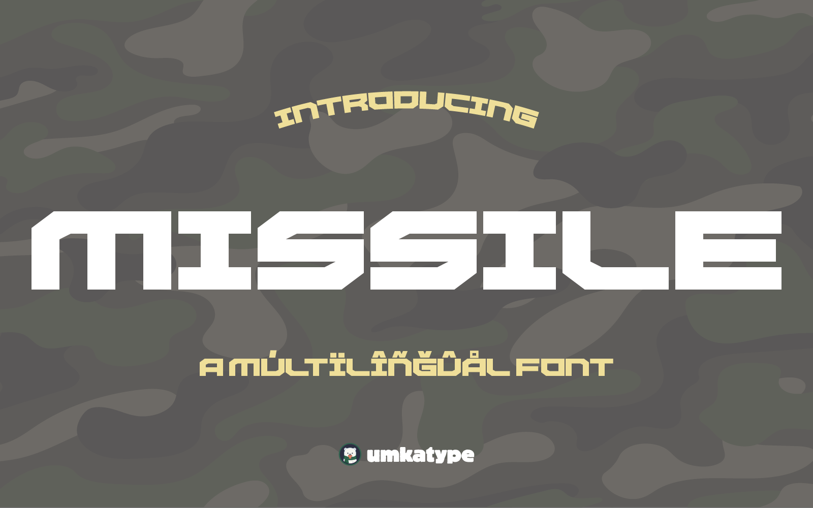 Missile - Display Font by Umka on Dribbble