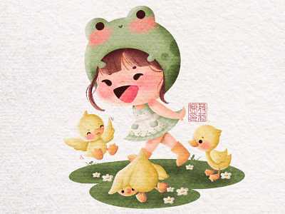 My Duck Squad cartoon character graphic design illustration