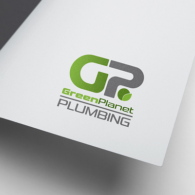 Green Planet Plumbing Logo & Web Design logo design web design