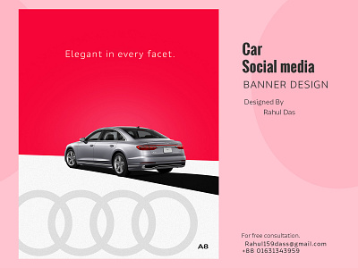 Car Social Media banner, Instagram Post ads advertising branding car design facebook google ads graphic design hero banner illustration instagram linkedin luxary minimal pinterest social media ui visual ads