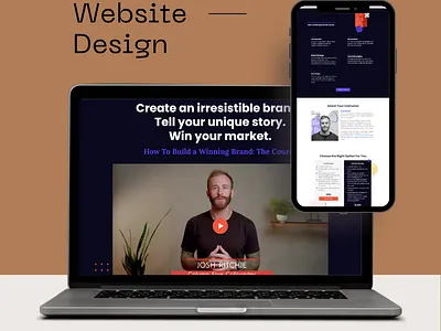 WEBSITE DESIGN branding email marketing email template form funnels graphic design landing page logo sales page ui uiux website website design