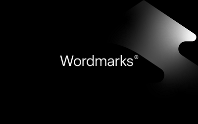 Black & White Wordmarks app architecture black and white branding clothing crypto design agency graphic design illustration logo minimalist modern real estate tech vector wordmark