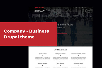Company - Business Drupal theme clinic company business drupal theme company website doctor drupal responsive theme factory gallery ordasoft review slider small business ui uiux ux web website design