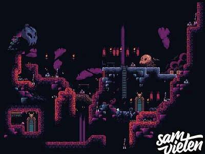 2D Metroidvania Soulslike Assetpack #pixelart 2d art 2d graphics assetpack game design gamedesign gamedev gamedevelopment indie game indiegame pixel art pixelart