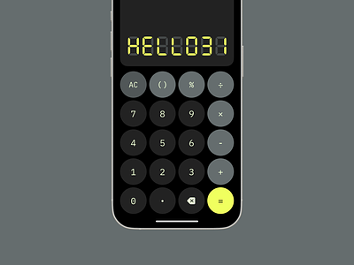 Calculator app calculator design figma ui