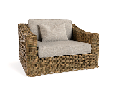 wicker sofa armchair blender chair decoration furniture interior lewis saylor seat sofaset wicker wickersofa