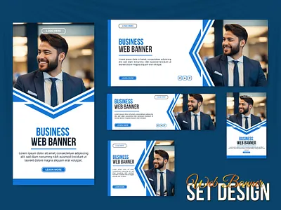 Web banner set design, web banner banner banner design design set web web banner web banner set web banner set design