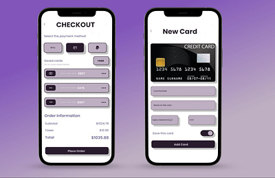 Daily UI Credit Card Design ui