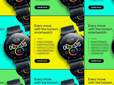 Smart Watch Social Media Design | Instagram Post | Ads ad design advertising banner ads banner design brand identity branding design google ad banner graphic design illustration instagram post logo logo design marketing design product design smartwatch social media social media design ui watch