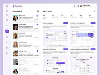 Task Management Software dashboard design productivity project management project management software project manager task management task management software task tracker task tracking team management to do tracking web web app web application