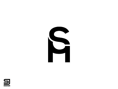 SH Logo branding design lettermark logo logo design logo maker logo portfolio mark minimal logo minimalist logo monogram monogram logo sh sh letter logo sh letters sh logo sh mark sh monogram sj design