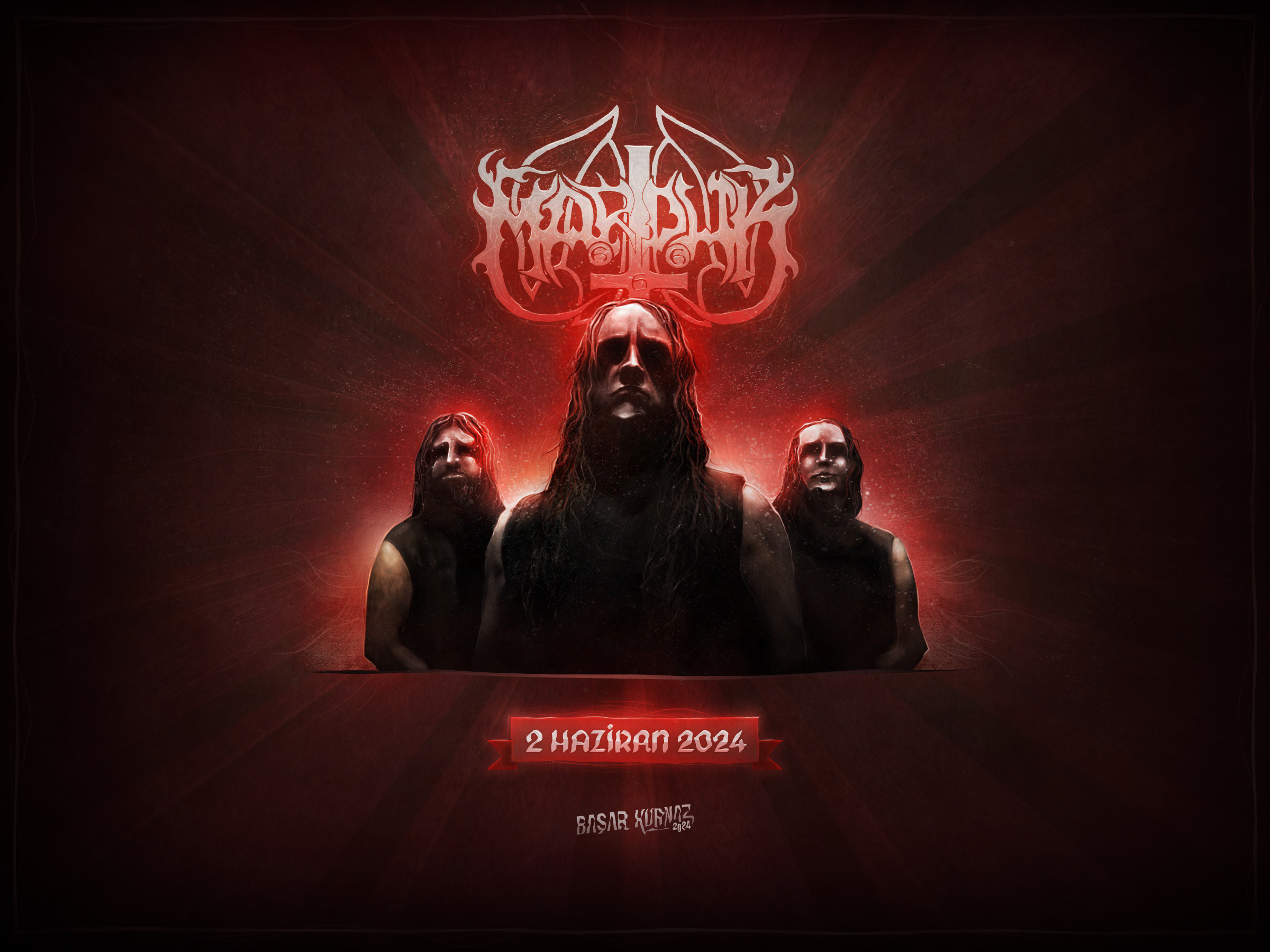 Marduk basarkurnaz2024 basarkurnazartworks blackmetal digitalart digitalillustration marduk