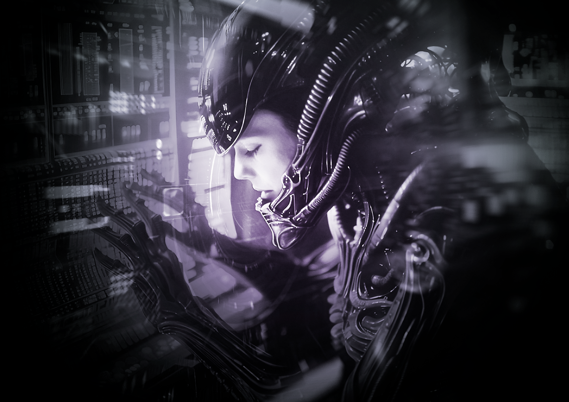 Trenkah - Glitch the System - Cover branding conceptart dj djset future graphic design soundcloud techno