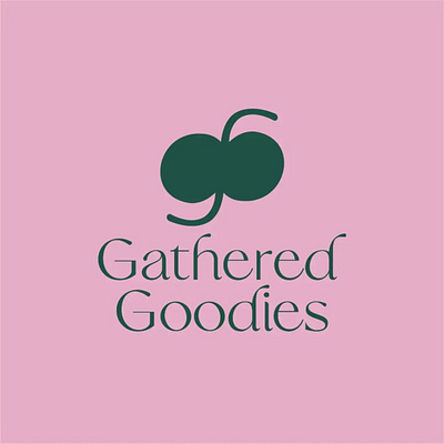 Gathered Goodies Logo branding graphic design logo
